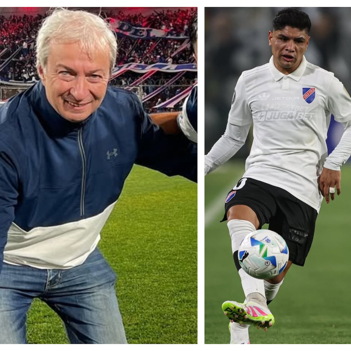 Presidente de Vélez busca convencer a Aquino de dejar Colo Colo Presidente de Vélez busca convencer a Aquino de dejar Colo Colo