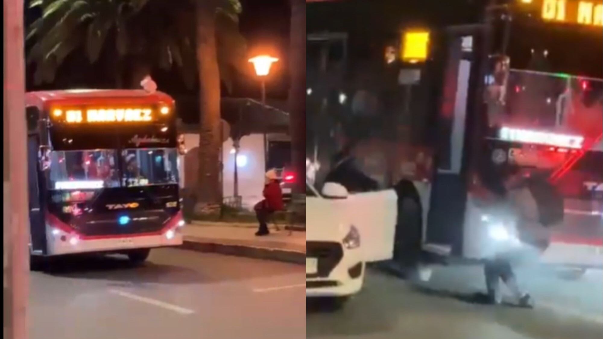 Chofer de bus viral | Twitter