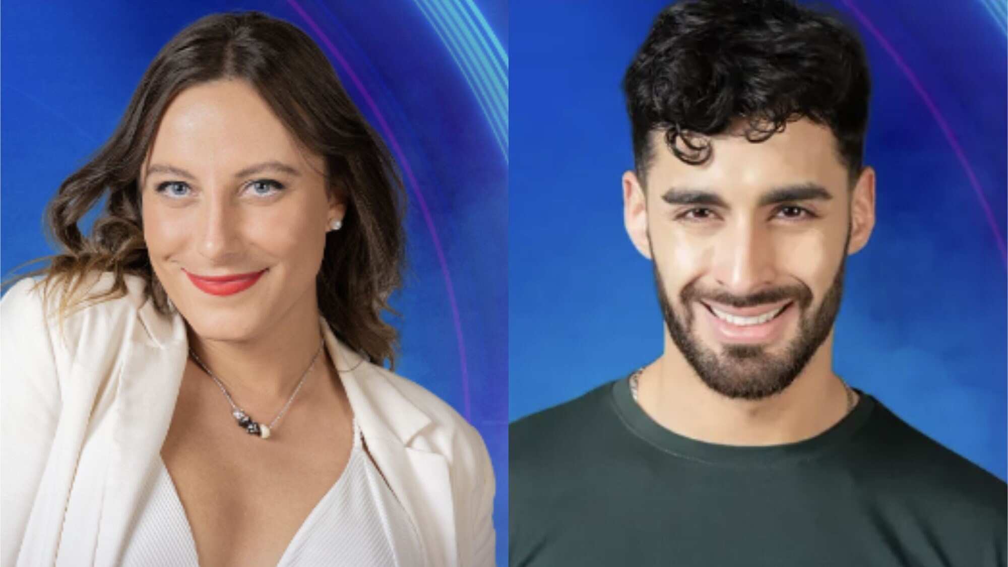 Trinidad Cerda y Jorge Aldoney de "Gran Hermano" | Captura: CHV