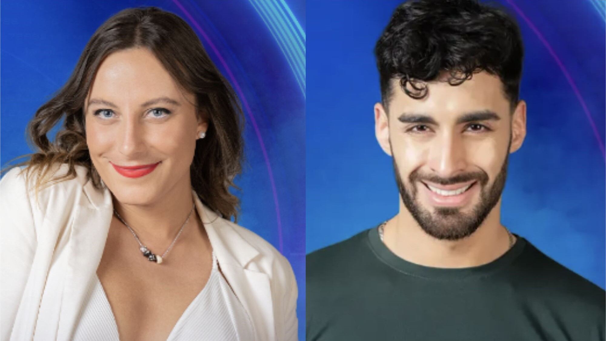 Trinidad Cerda y Jorge Aldoney de "Gran Hermano" | Captura: CHV
