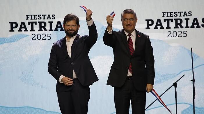 Gabriel Boric Mario Desbordes