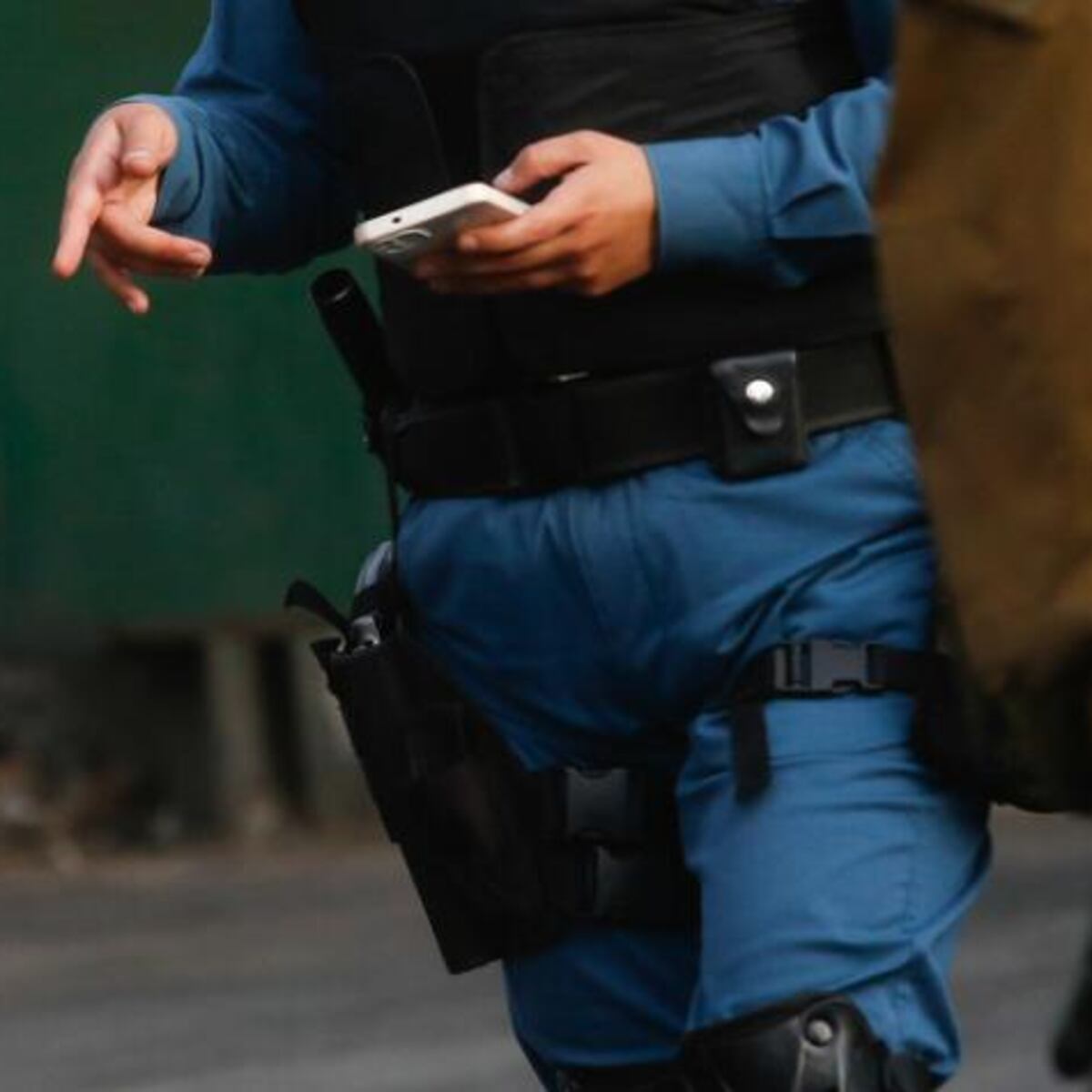 Guardia de seguridad apuñalado en asalto en Santiago Guardia de seguridad apuñalado en asalto en Santiago