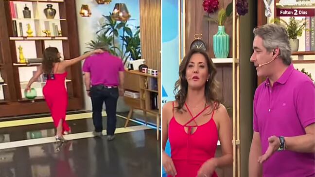 “Para que no se note el sostén, se tiene que usar una pezonera de silicona, ojalá de doble contacto”, dijo el especialista como recomendación para los vestidos de las mujeres: “Esas las venden en todas partes”, complementó enseguida Priscilla Vargas.
Tras cartón, José Luis Repenning tomó la palabra y lanzó una desubicada broma al respecto.
“Eso (la pezonera) es para que nadie te diga: ‘Oye, tienes frío ¡Ah!’”, comentó. Luego, recibió el “llamado de atención” de su compañera. “Es horrible el ejemplo, pero es verdad”, dijo Pri.