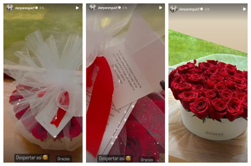 La mediática compartió con sus seguidores de Instagram el regalo que le mandó, supuestamente, su exesposo, Jorge Valdivia.