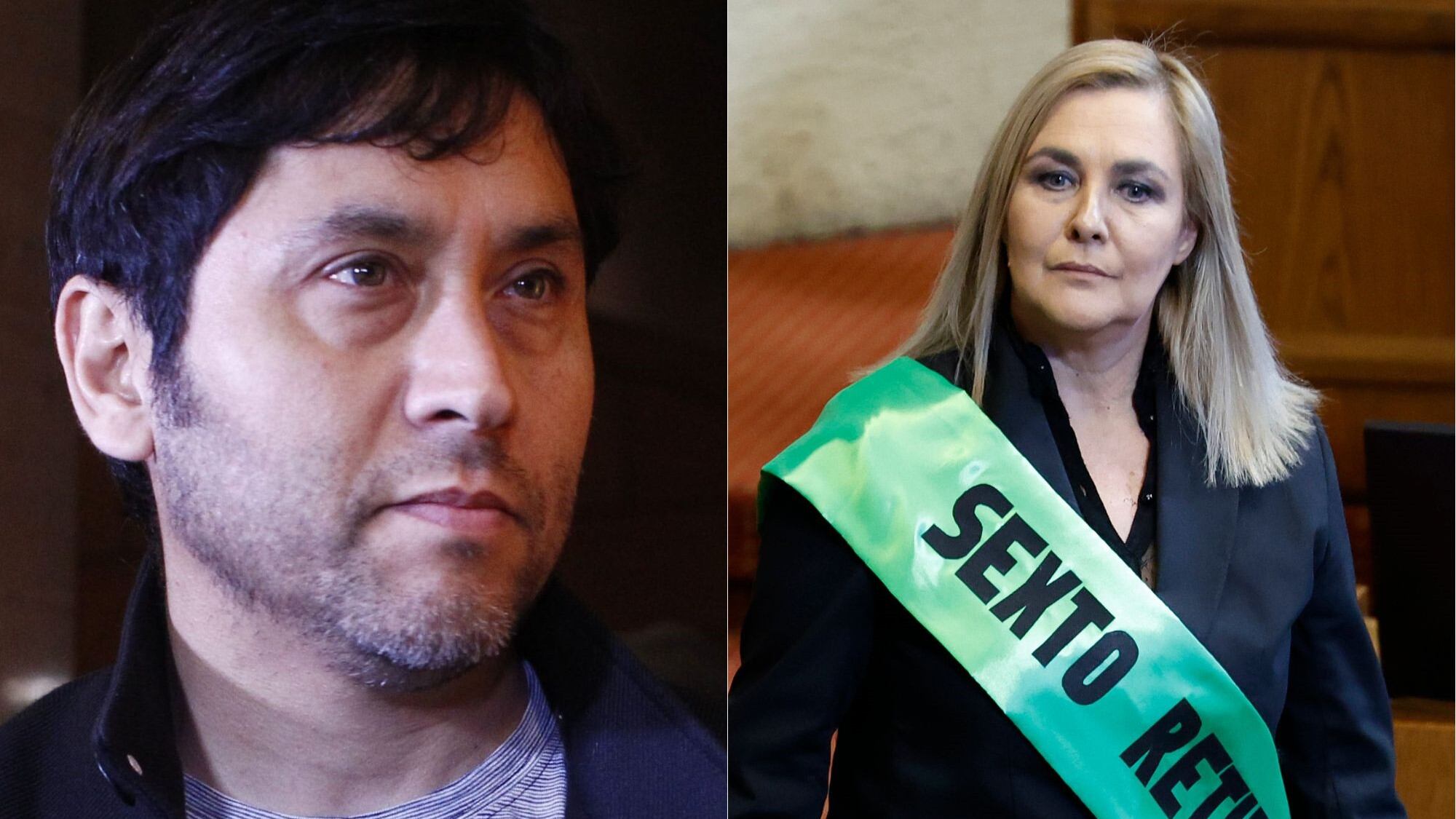 Claudio Narea y Pamela Jiles | Aton