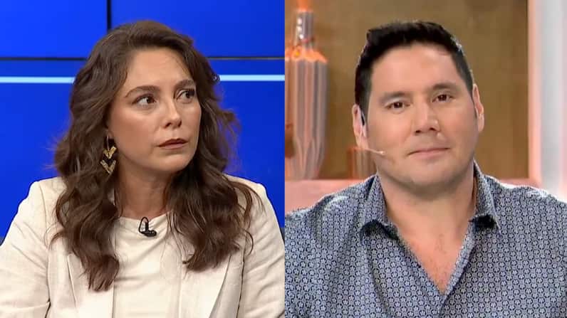 Ángeles Araya y Pancho Saavedra | Captura: Todo va a estar bien y Aquí somos todos