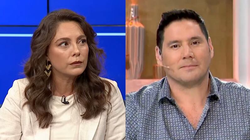 Ángeles Araya y Pancho Saavedra | Captura: Todo va a estar bien y Aquí somos todos