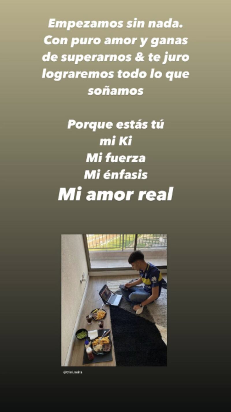 Historia de Bimza, Bastián Muñoz sobre Trini Neira | Instagram