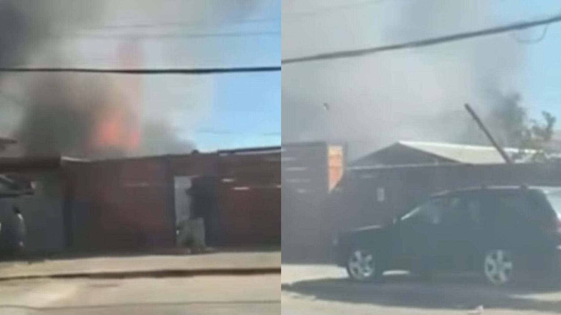 Incendio en La Florida