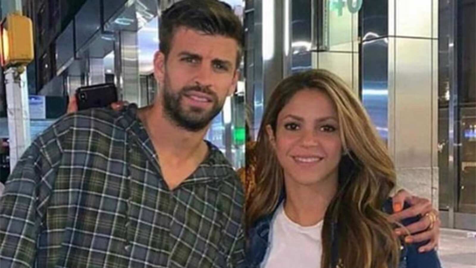 Gerard Piqué y Shakira no estaban bien.