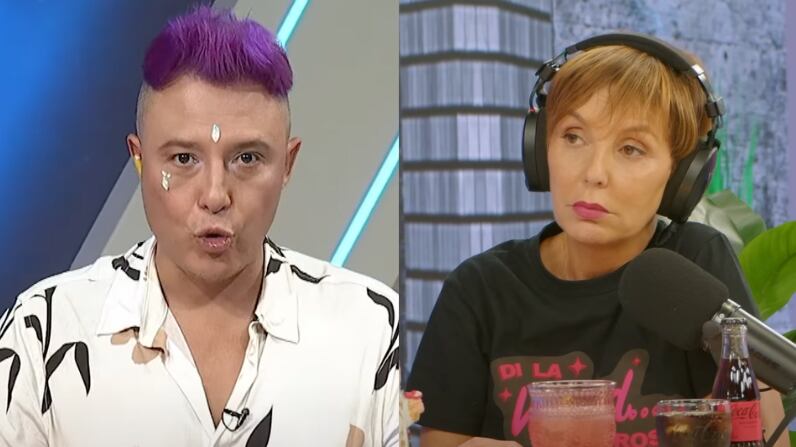 Sergio Rojas y Francisca García-Huidobro | Captura: Que te lo digo y Di la verdad Rosa