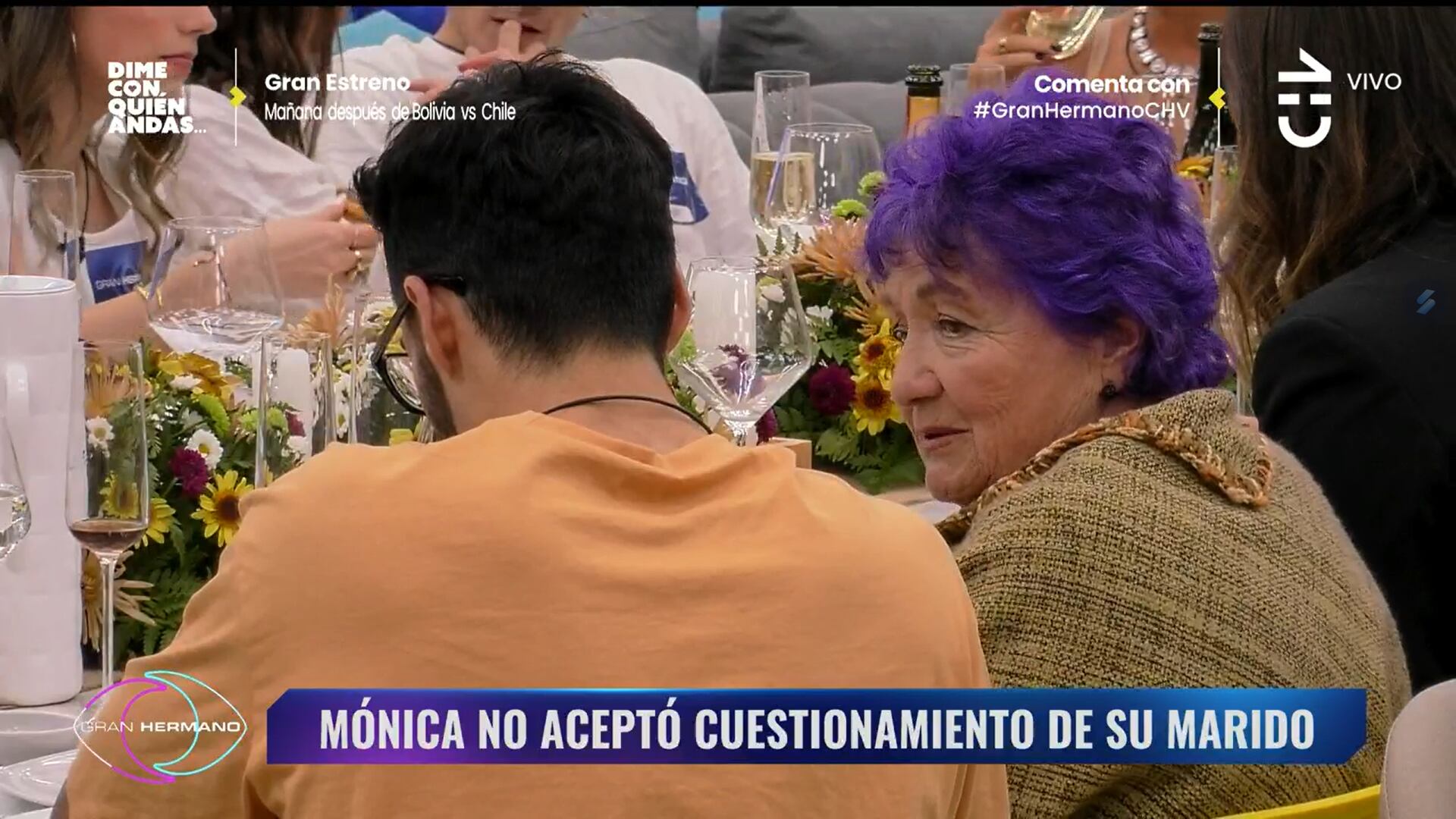 Mónica en "Gran Hermano" | Captura