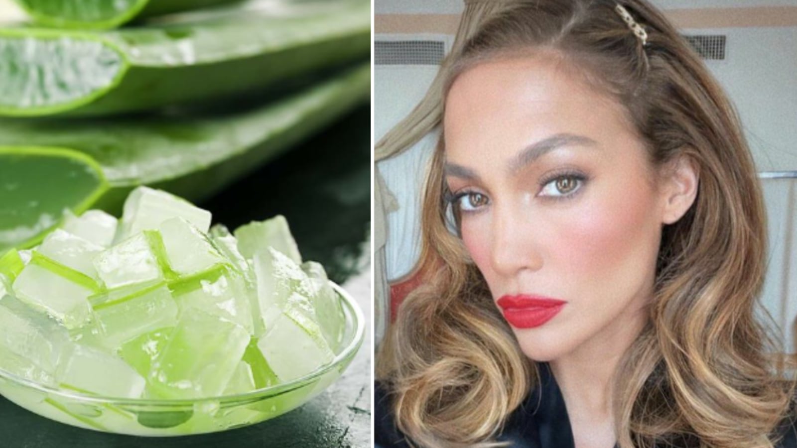 Mascarilla para aclarar canas Jennifer lopez