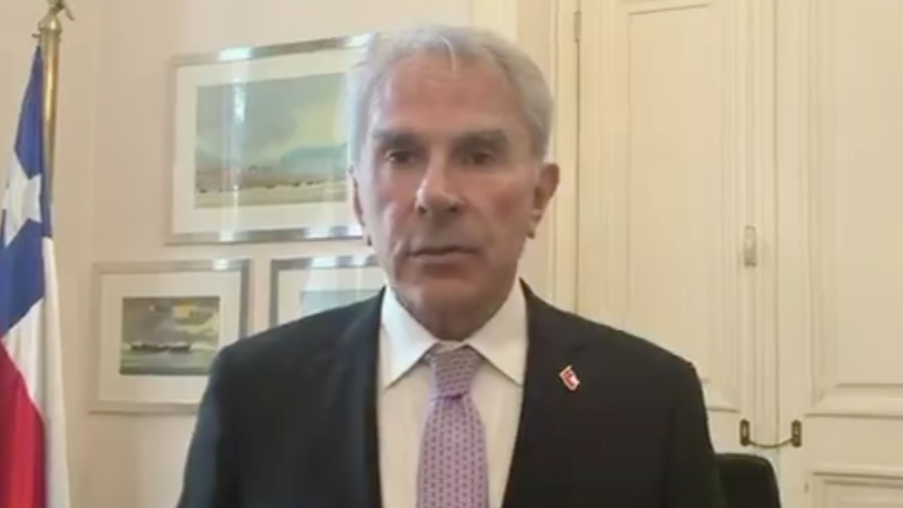 El senador Moreira culpó del alza al gobierno del expresidente Boric