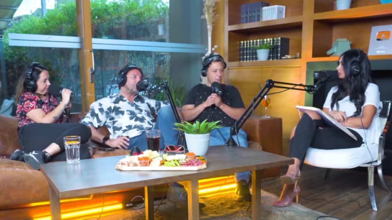 Pamela Díaz, Daniel Fuenzalida, Chiqui Aguayo y Sergio Rojas - Fuente: Instagram