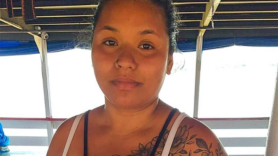 Madre de guagua desmembrada.