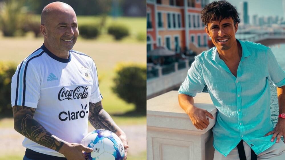 Jorge Sampaoli y Roberto Cox | Fuente: Instagram