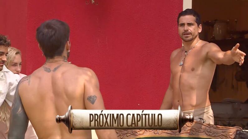 Pangal Andrade y Luis Mateucci | Captura: Canal 13