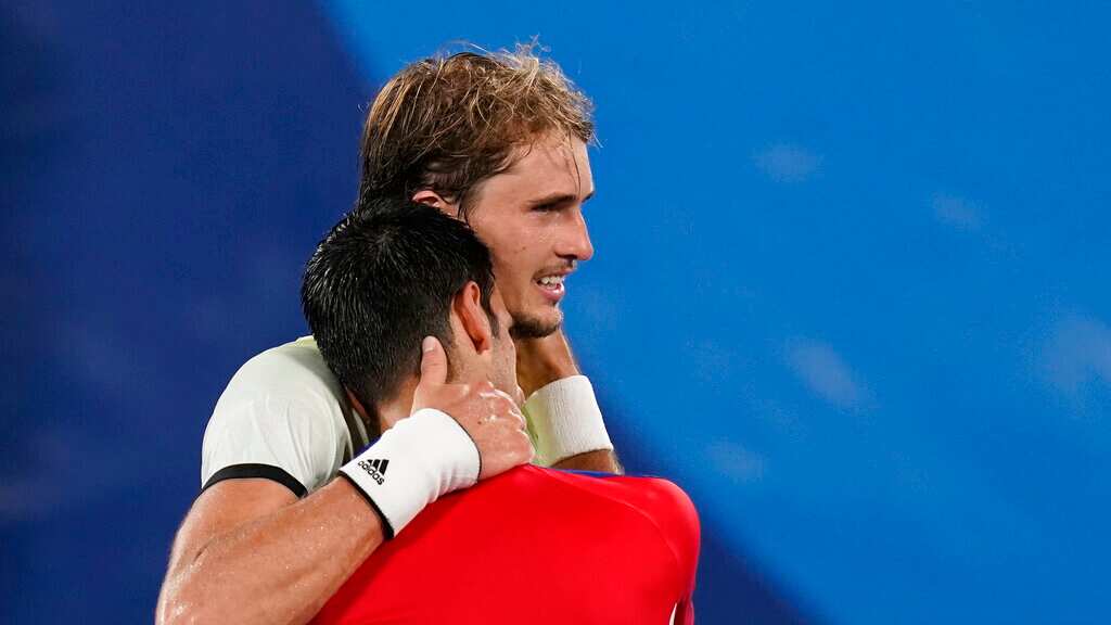 Zverev y Djokovic