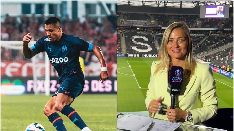 La exjugadora cuestionó el fichaje del chileno en el OM.