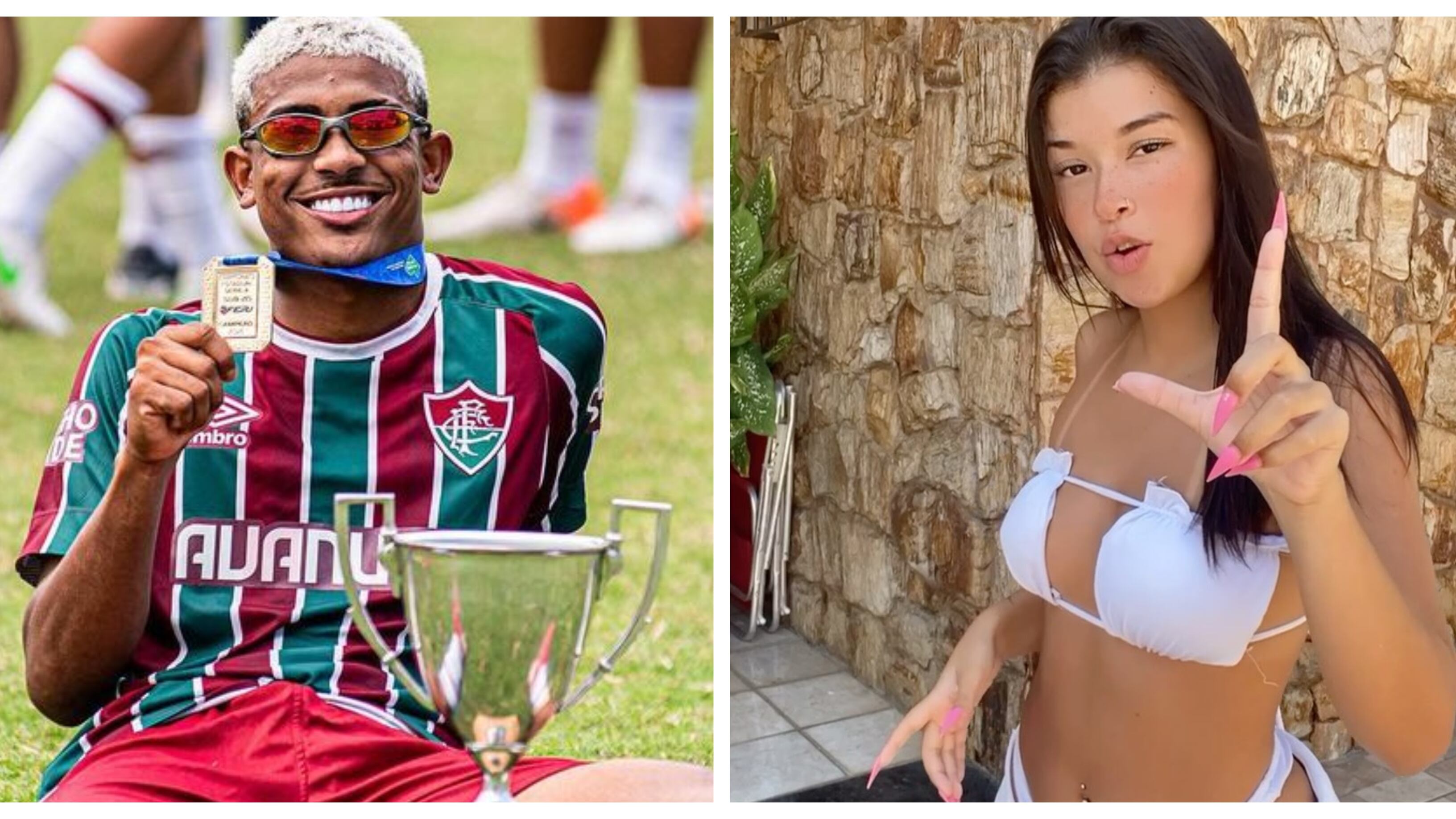 La brasileña puso término a su relación con Kennedy luego de enterarse de la fiesta que organizó el jugador de Fluminense con algunas mujeres en el hotel donde concentró el club.