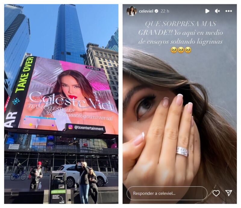 La modelo es la representante chilena del concurso Miss Universo 2023.