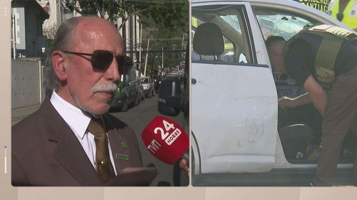 Detienen a adulto mayor que persiguió a delincuentes involucrados en fatal accidente en Recoleta: portaba baliza e insignia de Carabineros