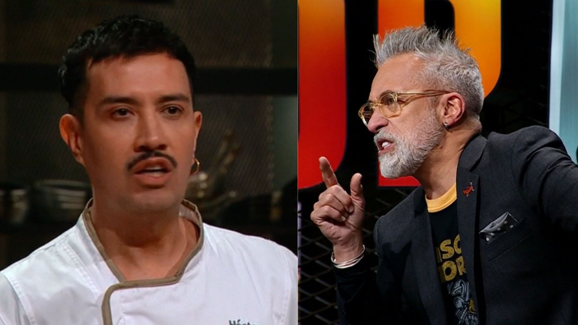 Héctor Morales y Sergi Arola en “Top Chef Vip”