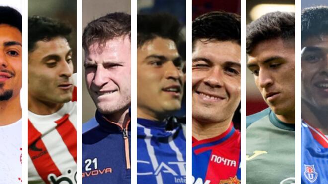 Alarcón, Altamirano, Barticciotto, Galdames, Méndez, Núñez y Osorio