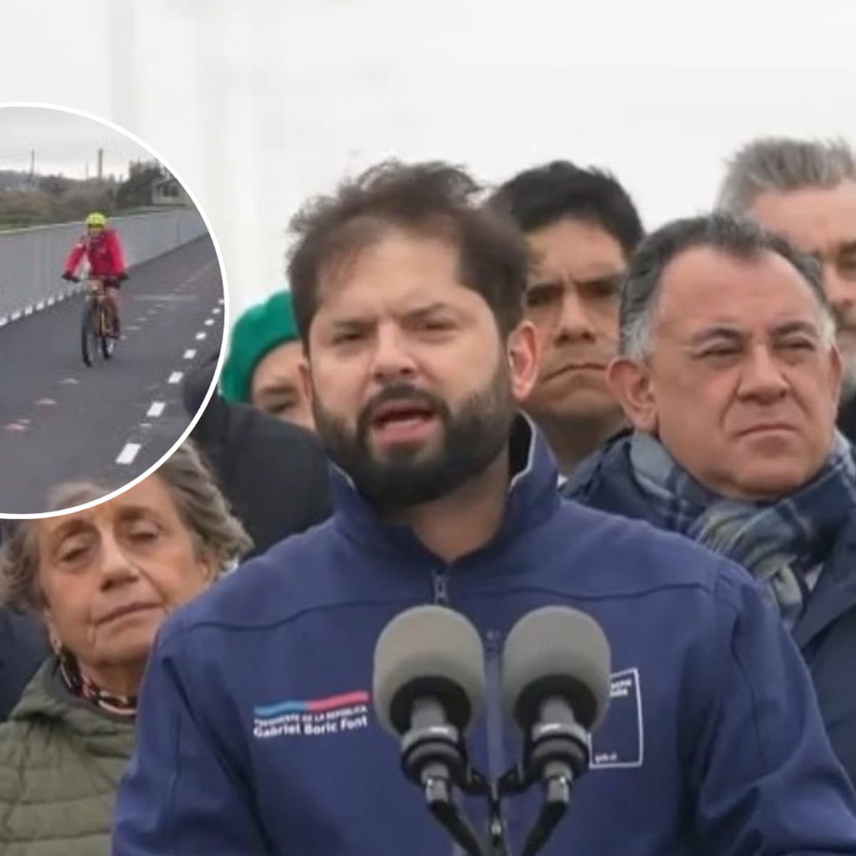 Presidente Boric inaugura Puente Industrial, el más largo de Chile Presidente Boric inaugura Puente Industrial, el más largo de Chile