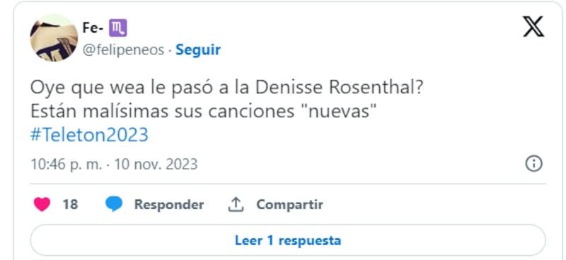Captura de X