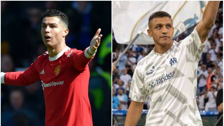 Cristiano Ronaldo y Alexis Sánchez.