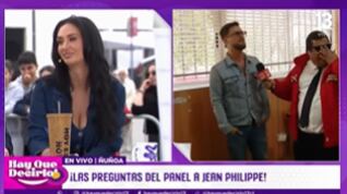 Pamela Díaz “frenó” a la producción tras inesperado encuentro con Jean Philippe