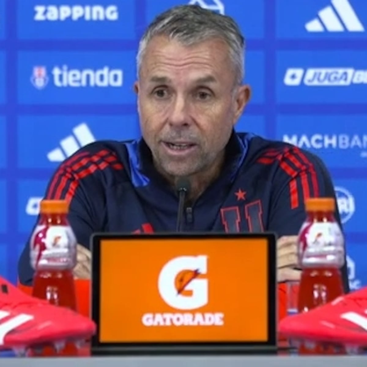 Gustavo Álvarez molesto por adelanto de horario del partido de la U Gustavo Álvarez molesto por adelanto de horario del partido de la U