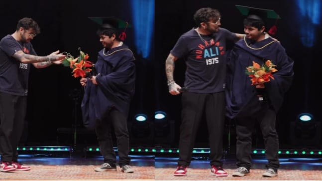 Edo Caroe tituló a futuro abogado con simbólico examen de grado en Concepción.