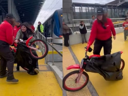 Guardia de Biotren le quitó bicicleta a madre que la llevaba como regalo de Navidad: EFE Sur la respaldó