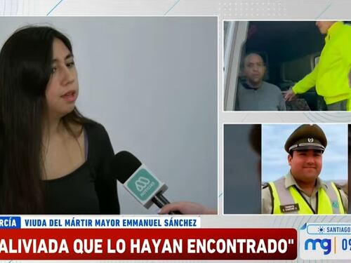 “Que tiren besos en la cárcel”: viuda del mayor Sánchez y la reacción del presunto autor del homicidio al ser capturado