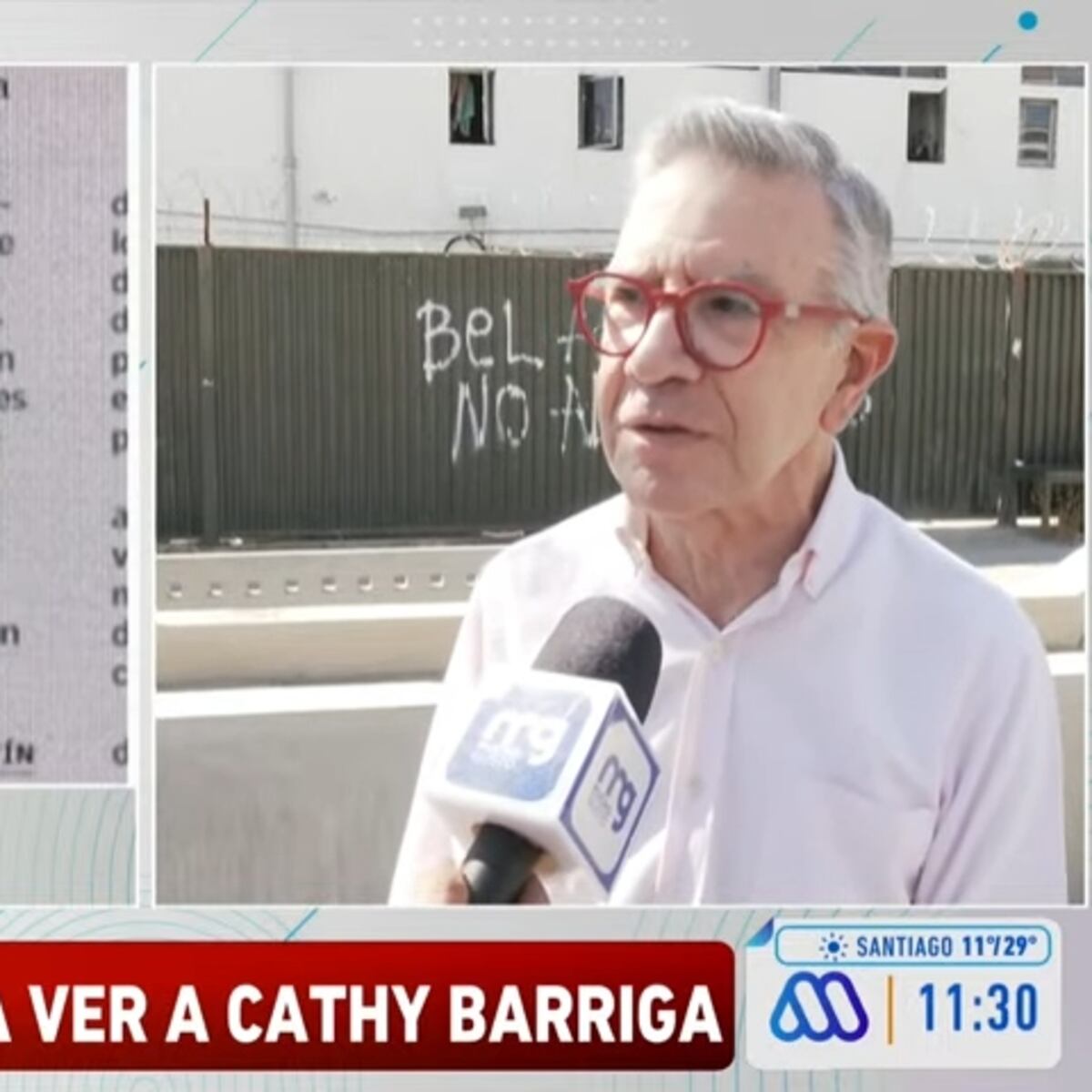 Joaquín Lavín defiende a Cathy Barriga en visita a cárcel de mujeres Joaquín Lavín defiende a Cathy Barriga en visita a cárcel de mujeres