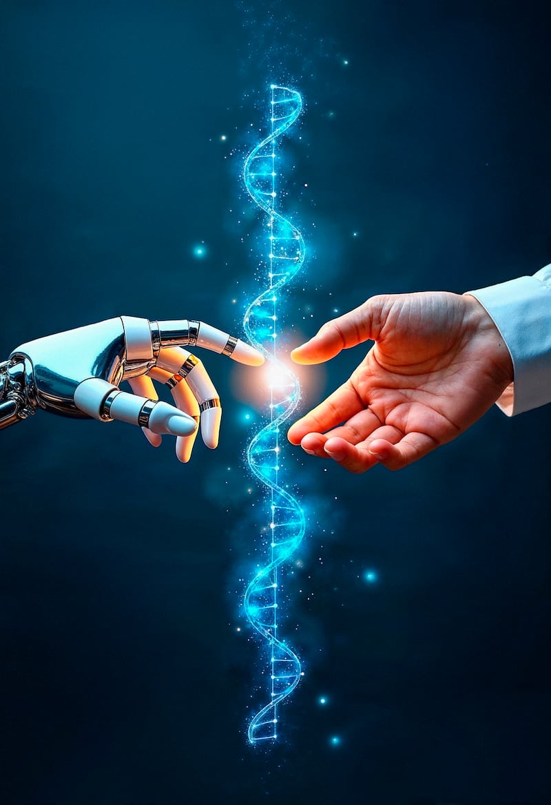 Un nuevo estudio revela que la inteligencia artificial ya forma parte de la vida cotidiana de millones de personas cuando se trata de su salud. Foto: Freepik.