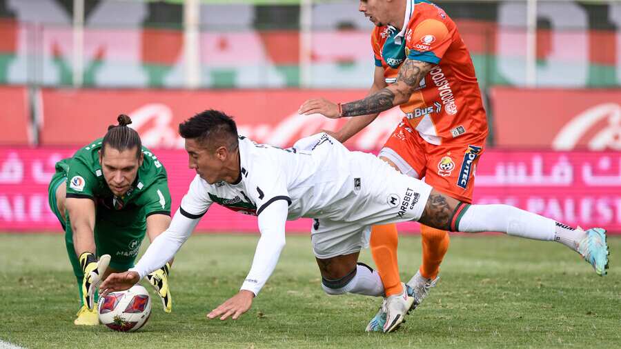 Palestino y Cobresal / AgenciaUno