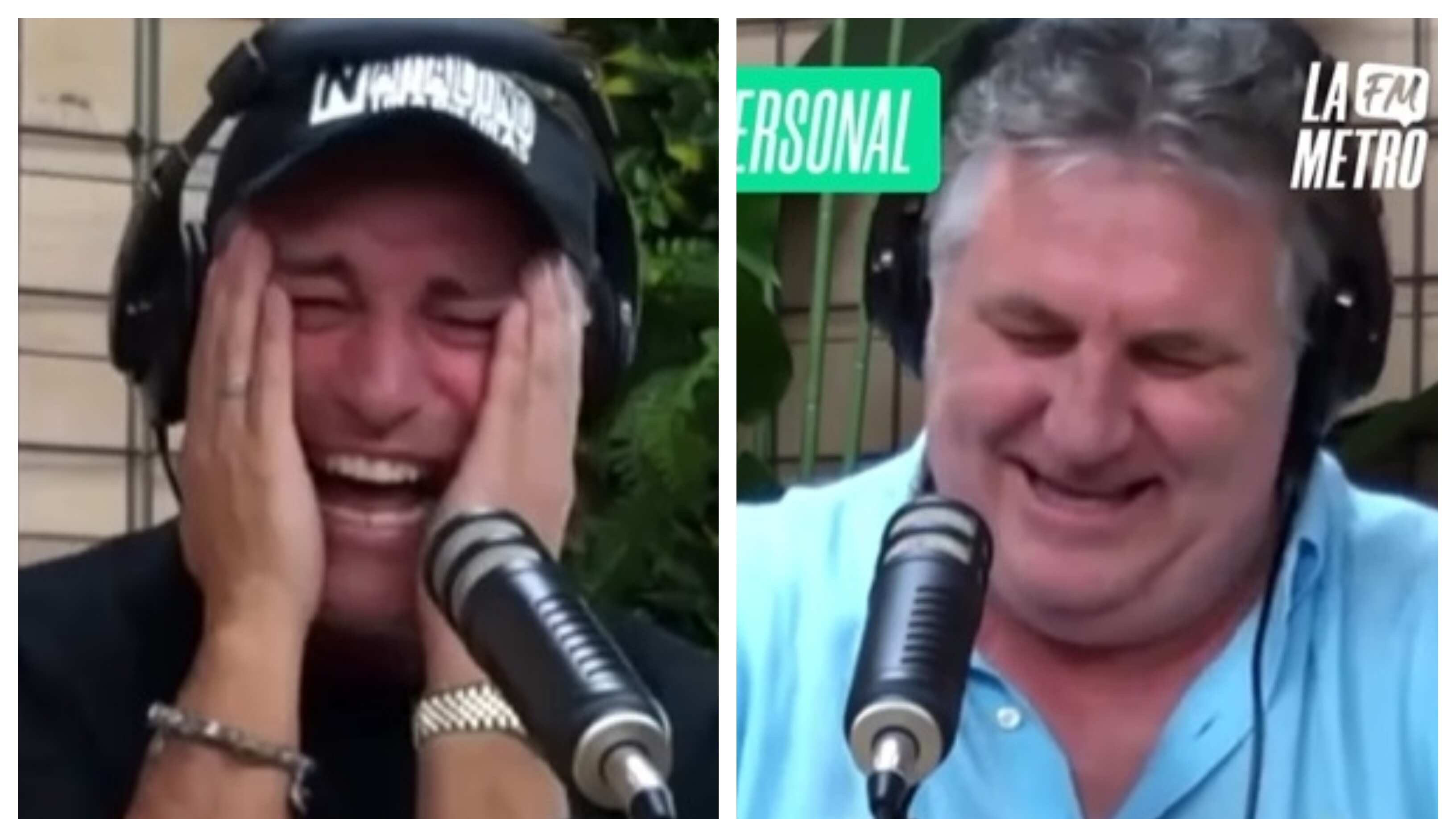 El comentarista deportivo desató este miércoles la inmediata risa entre sus compañeros de panel luego de bajarse los pantalones en medio de la emisión de un programa radial.