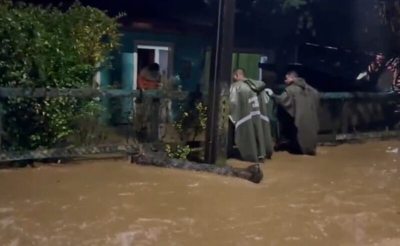 Lluvias en la zona sur