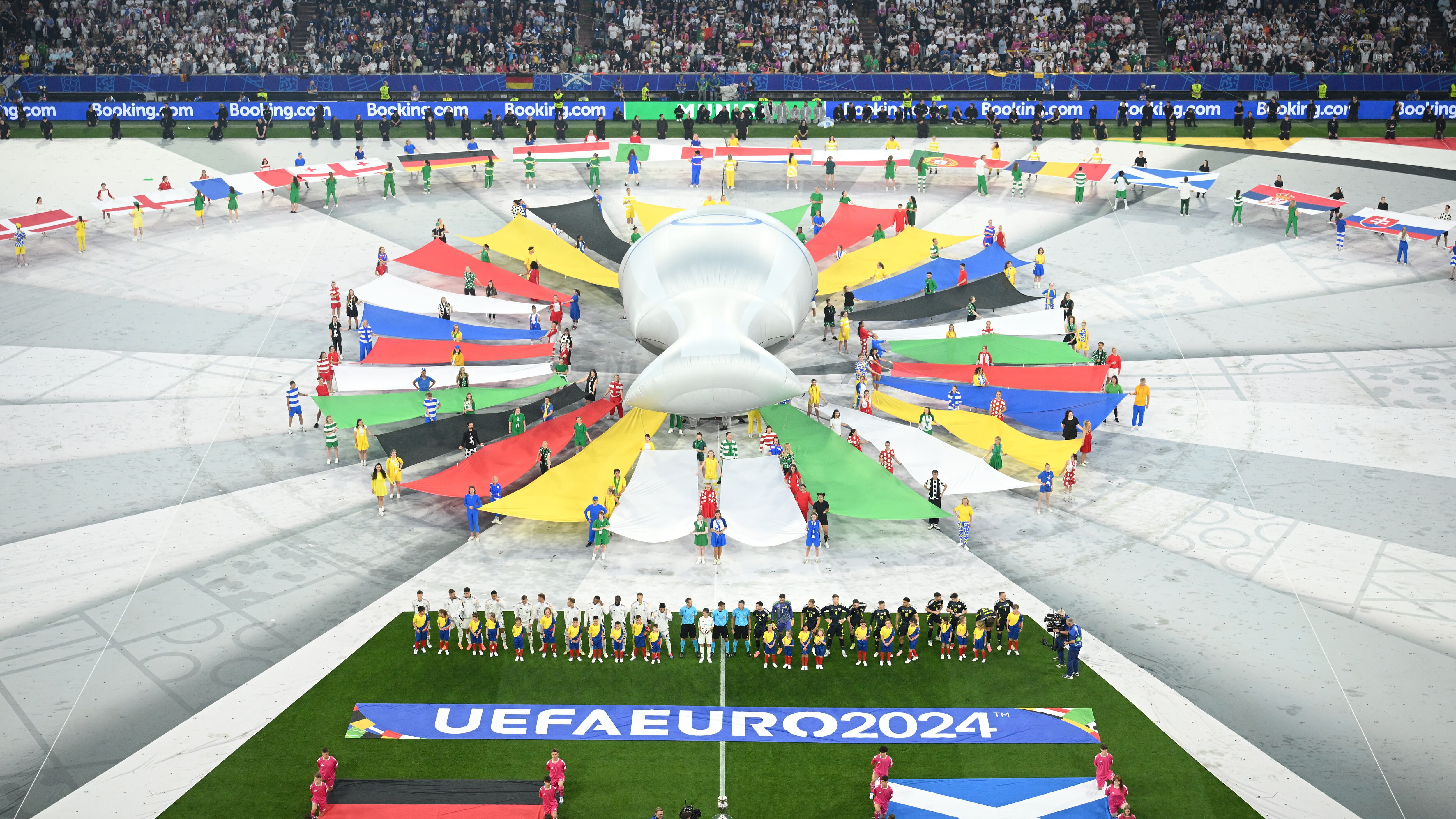 Diversas celebridades se dieron cita en la inauguración de la Eurocopa 2024.