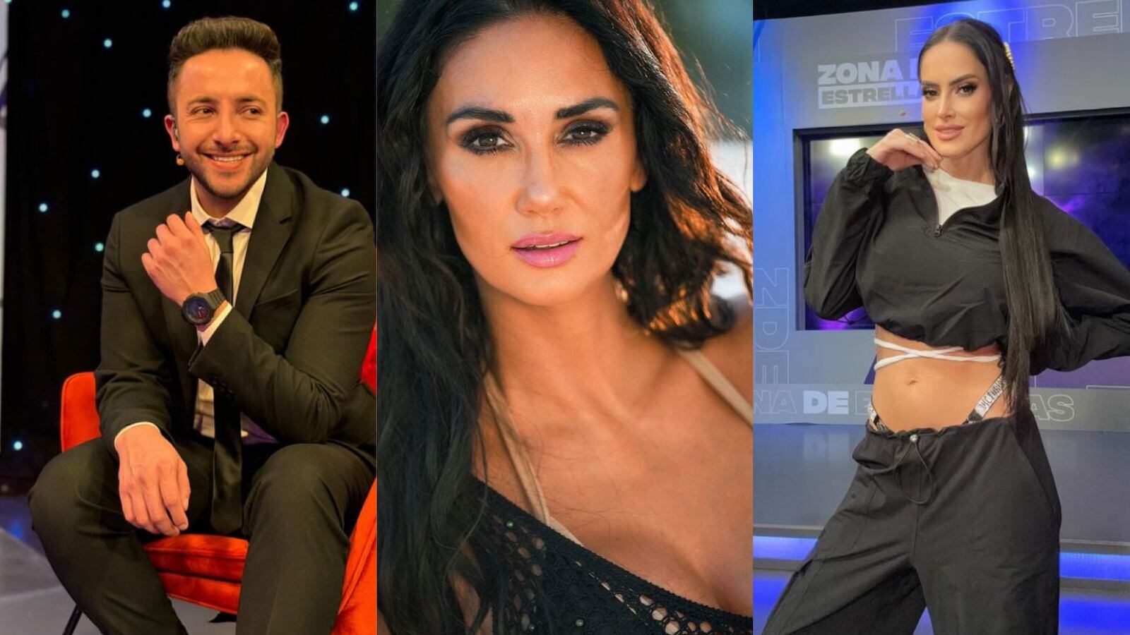 Hugo Valencia, Pamela Díaz y Adriana Barrientos