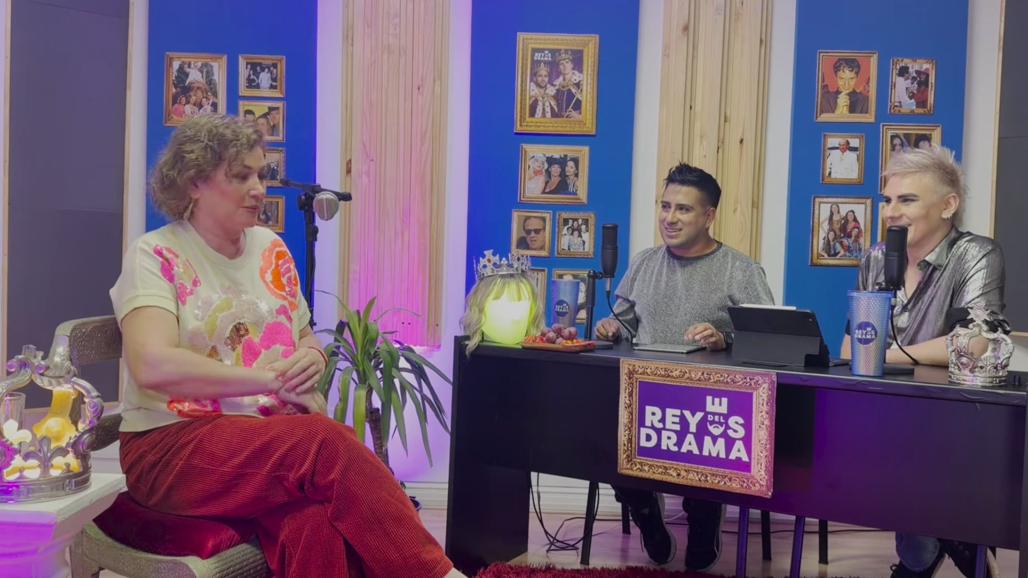 Javiera Contador se sinceró con los Reyes del Drama