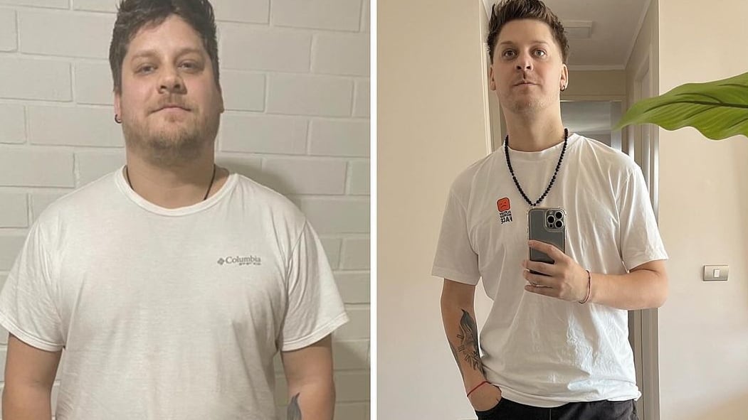 El exintegrante del programa "Yingo" ha bajado más de 30 kilos de peso en los últimos seis meses y 62 desde que se realizó una cirugía bariátrica.