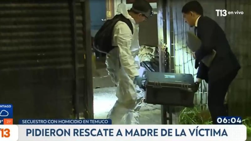 Joven asesinado en Temuco fue víctima de secuestro extorsivo: hay dos detenidos