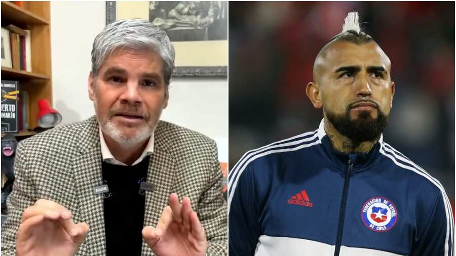 Juan Cristóbal Guarello y Arturo Vidal