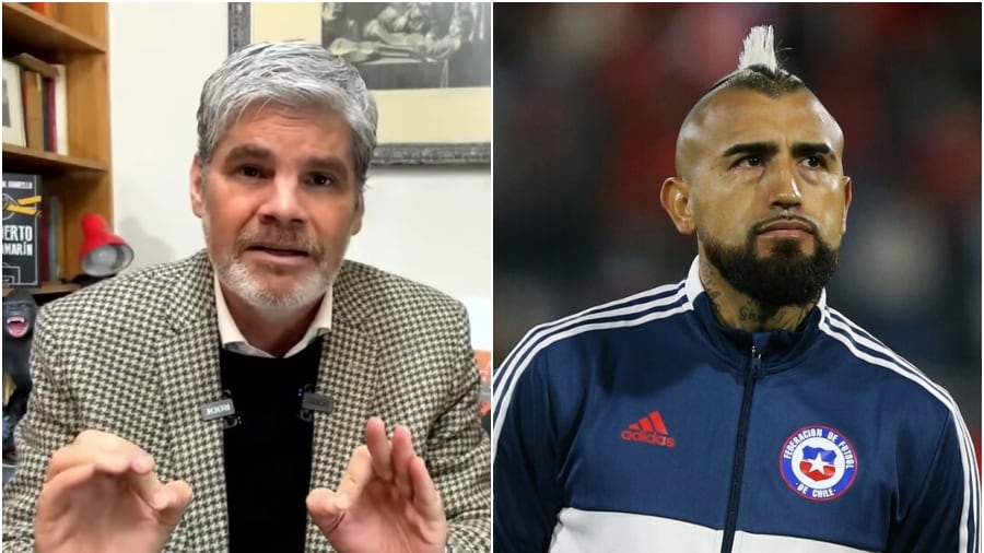 Juan Cristóbal Guarello y Arturo Vidal