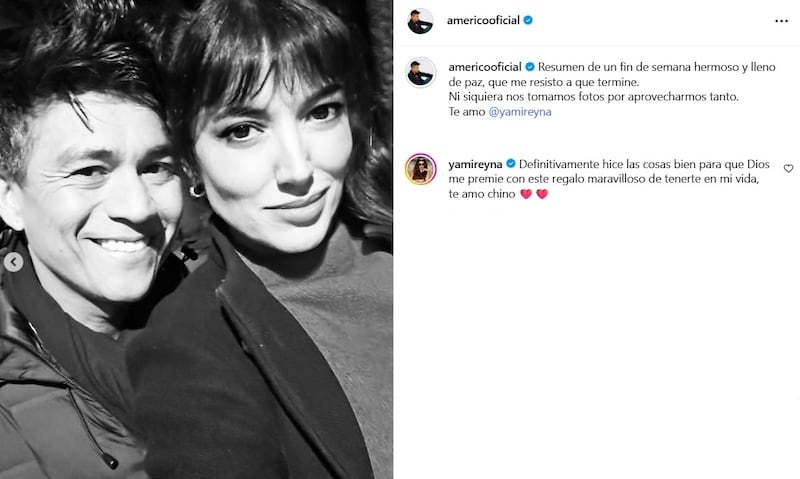 El artista chileno aseguró que en sus planes está el contraer matrimonio con Yamila Reyna.